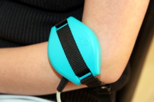 Viofor Schmerzbox bei einer Armbehandlung