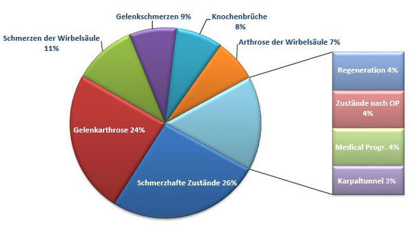 Anwendungsgebiete der Magnetfeldtherapie